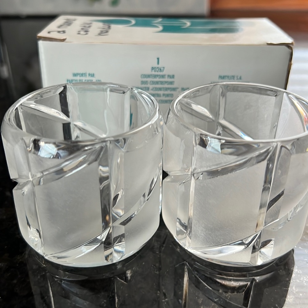 Partylite Counterpoint Pair